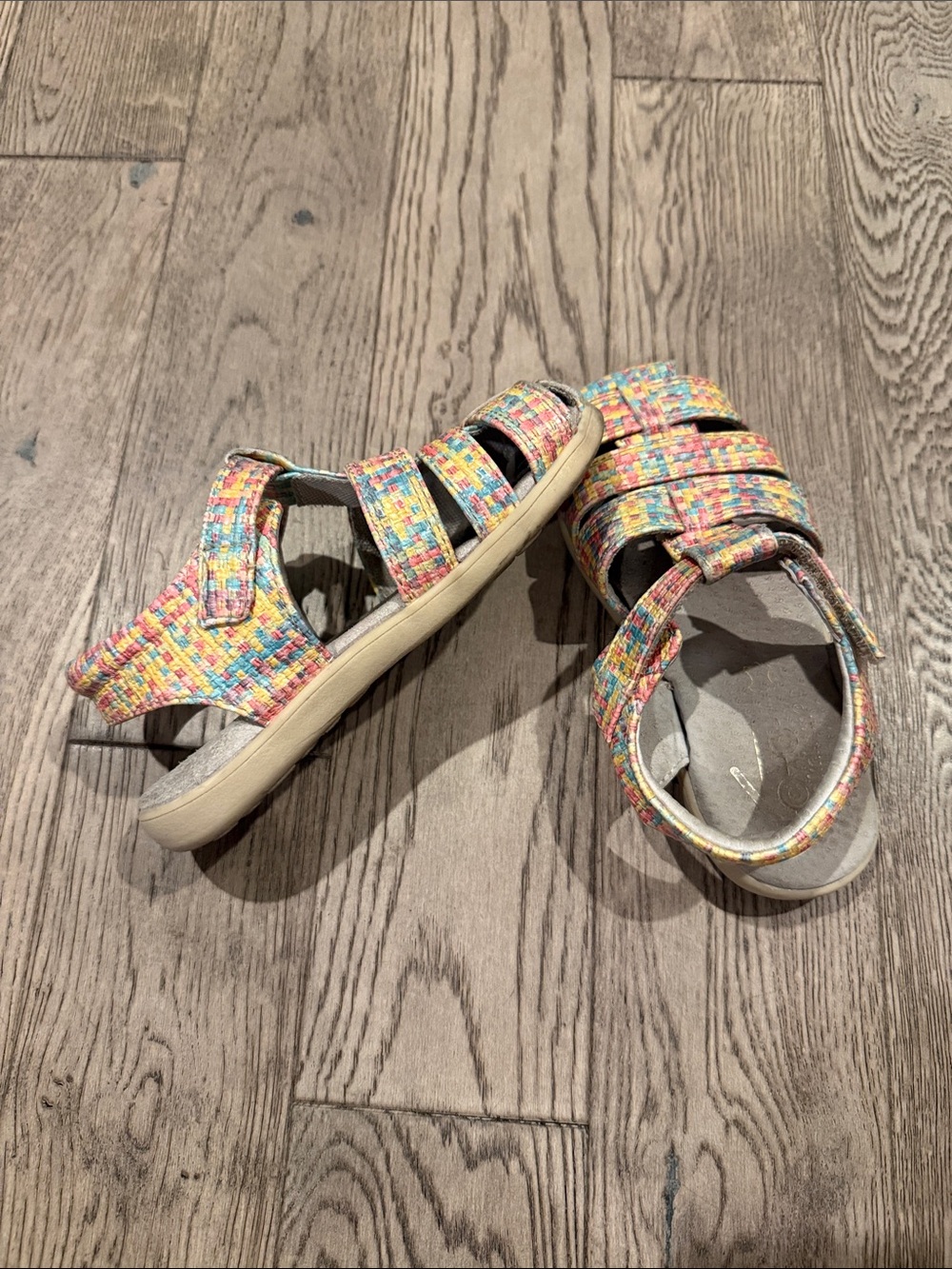 See Kai Run Kids Multicolor Woven Sandals - 10.5